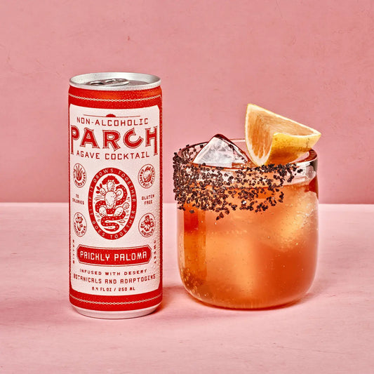 Parch - Prickly Paloma Non-Alcoholic Agave Cocktail 4-pack