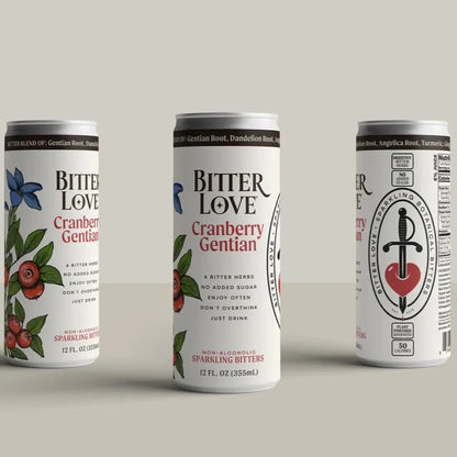 Bitter Love - Cranberry Gentian - single can